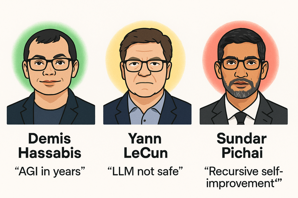 Three AI Leaders
